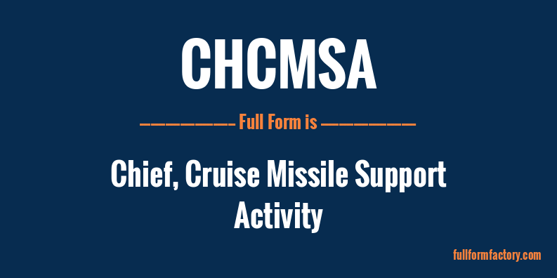 chcmsa-full-form