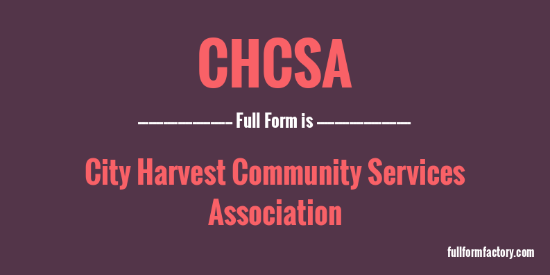 chcsa-full-form