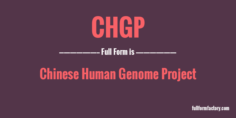 chgp-full-form
