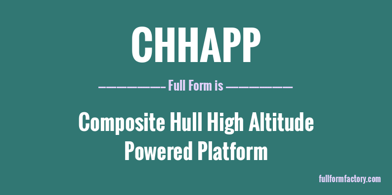 chhapp-full-form