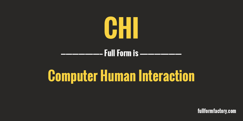 chi-full-form