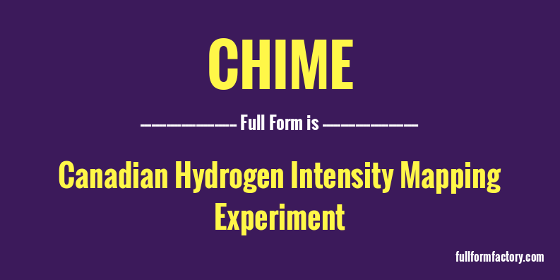 chime-full-form