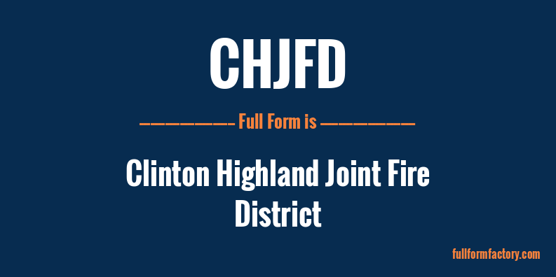 chjfd-full-form