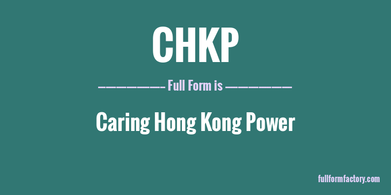 chkp-full-form