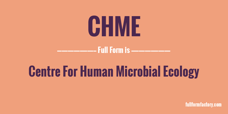 chme-full-form