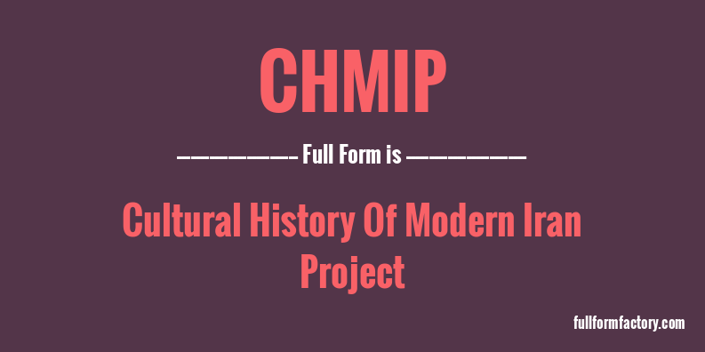chmip-full-form