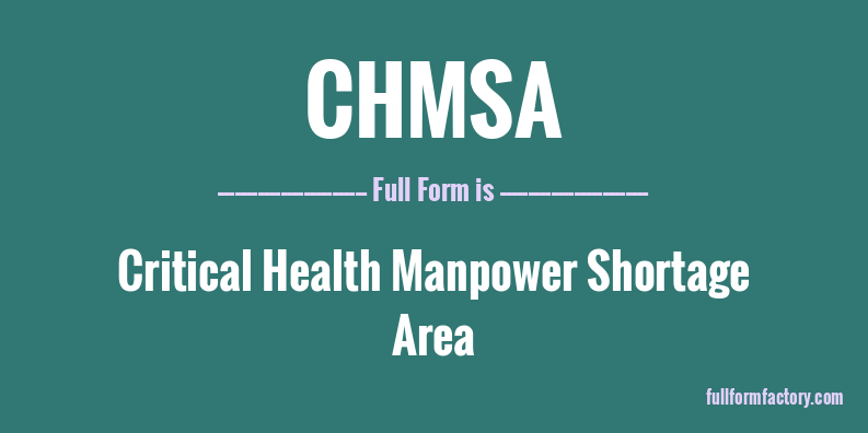 chmsa-full-form