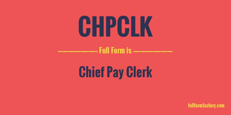 chpclk-full-form