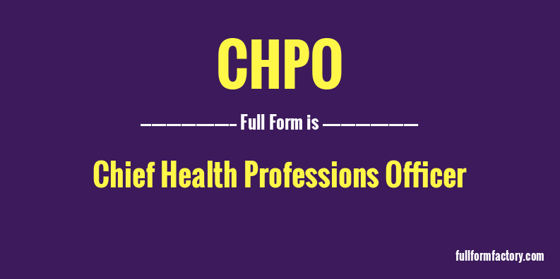 chpo-full-form