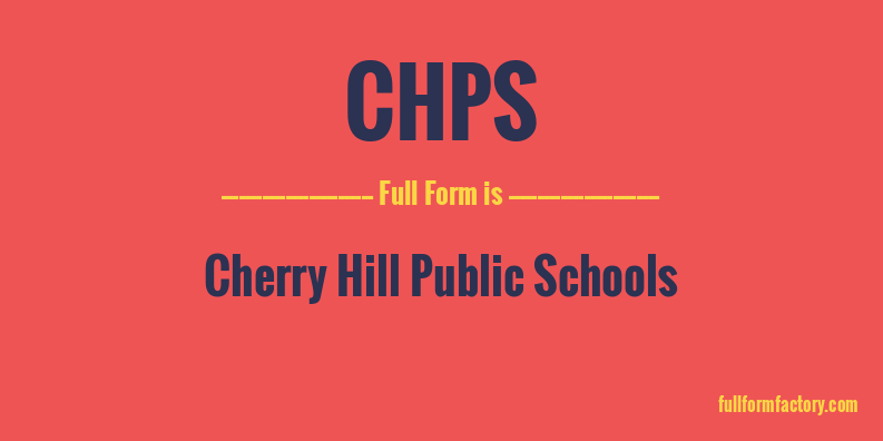 chps-full-form