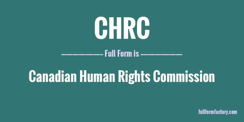 chrc-full-form