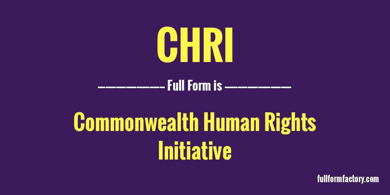 chri-full-form