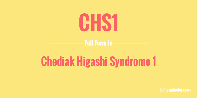 chs1-full-form