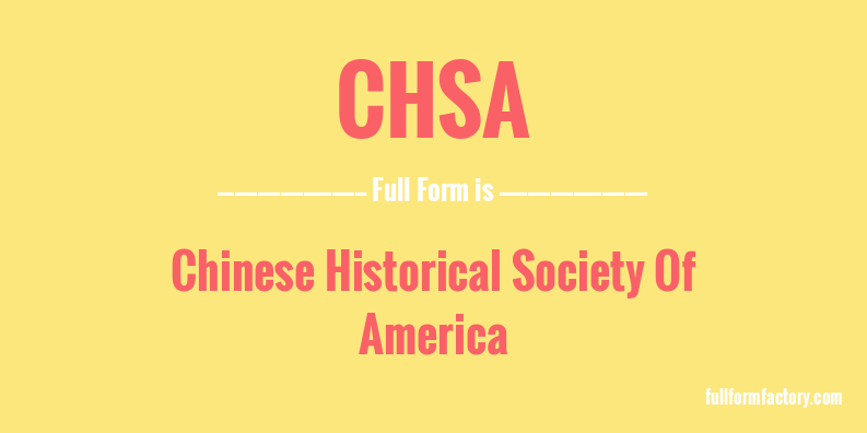 chsa-full-form