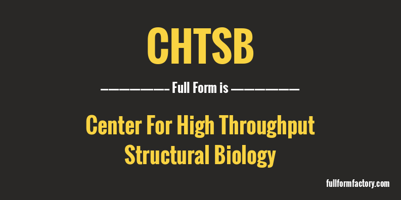 chtsb-full-form