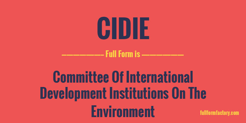 cidie-full-form