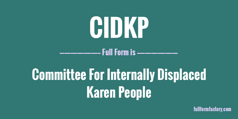 cidkp-full-form