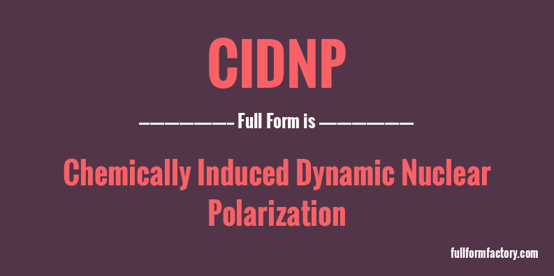 cidnp-full-form