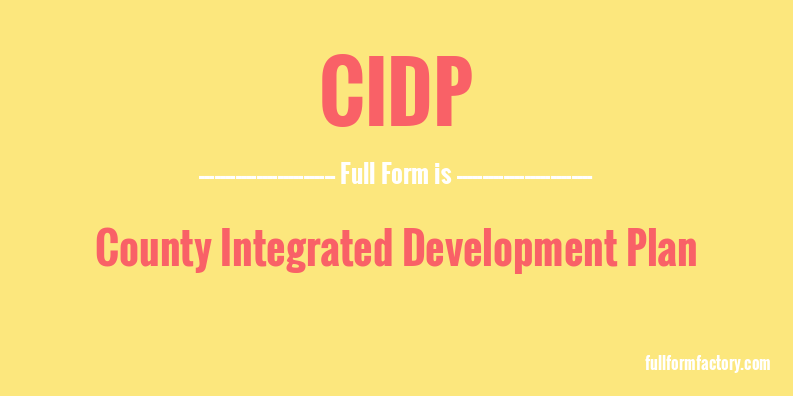 cidp-full-form