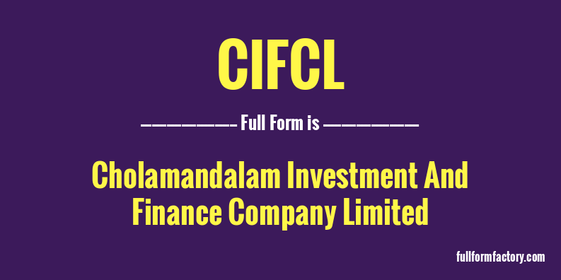 cifcl-full-form