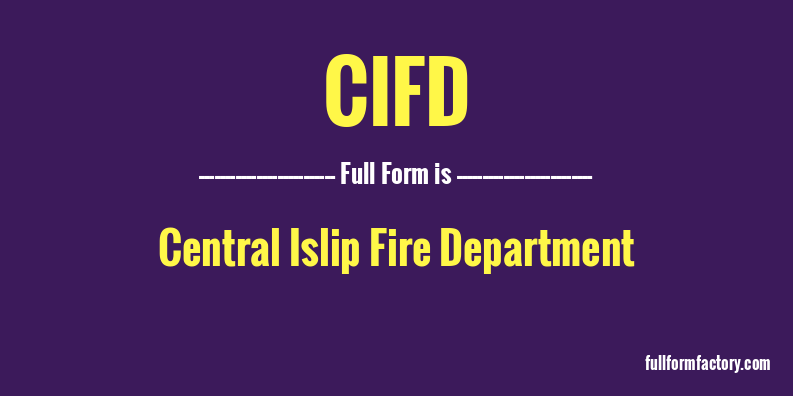 cifd-full-form