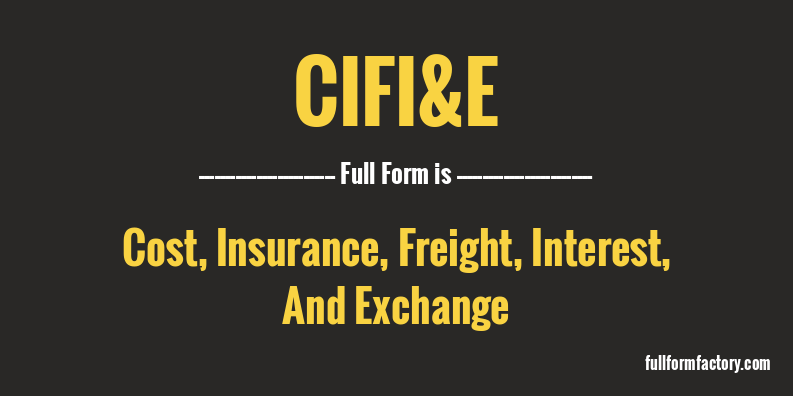cifi&e-full-form