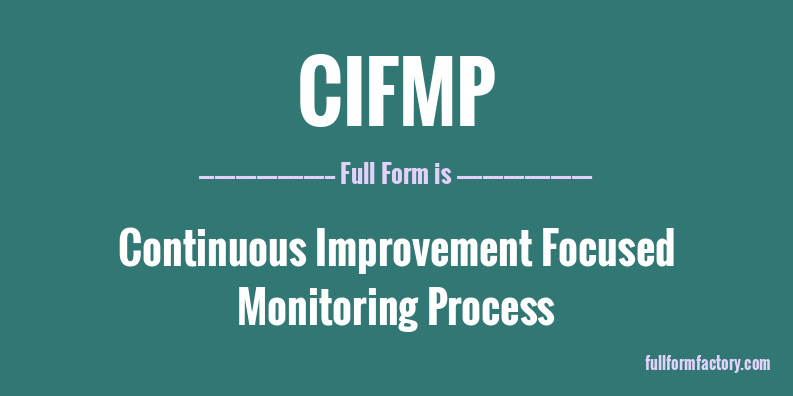 cifmp-full-form