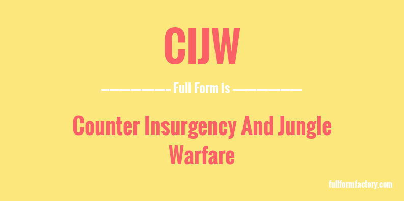 cijw-full-form