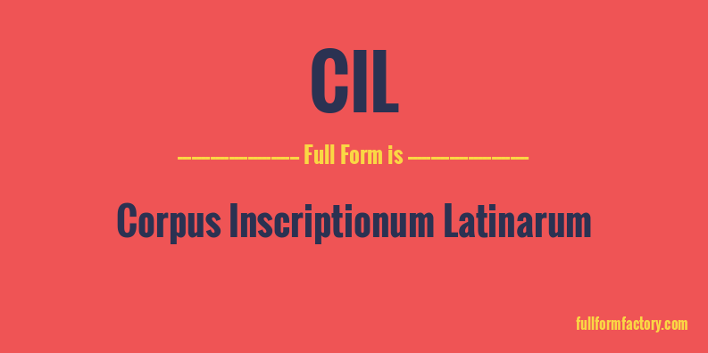 cil-full-form