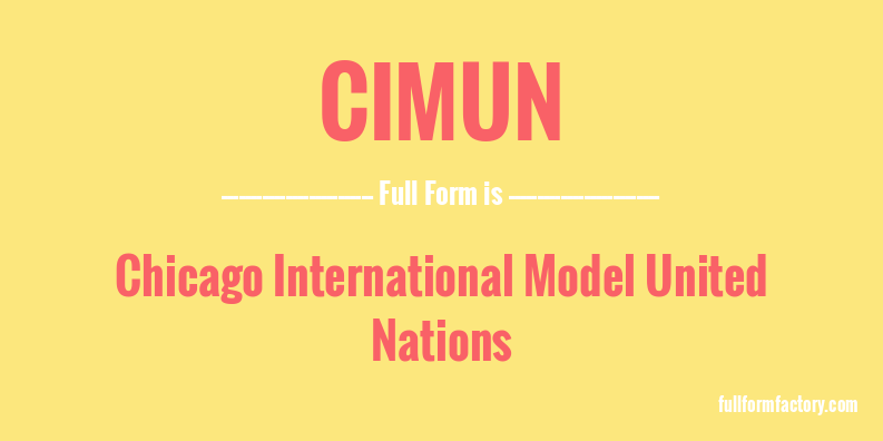 cimun-full-form