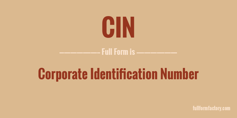 cin-full-form