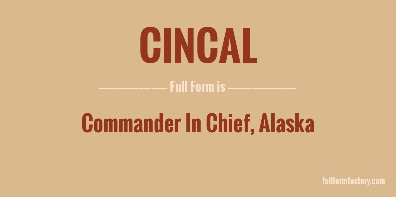 cincal-full-form