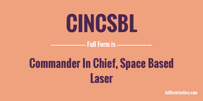 cincsbl-full-form