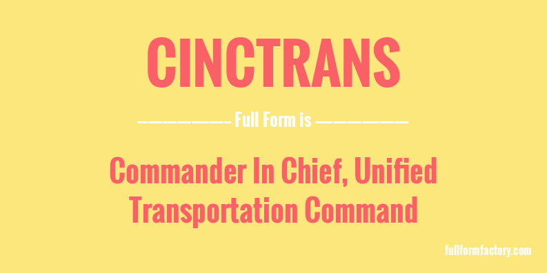 cinctrans-full-form