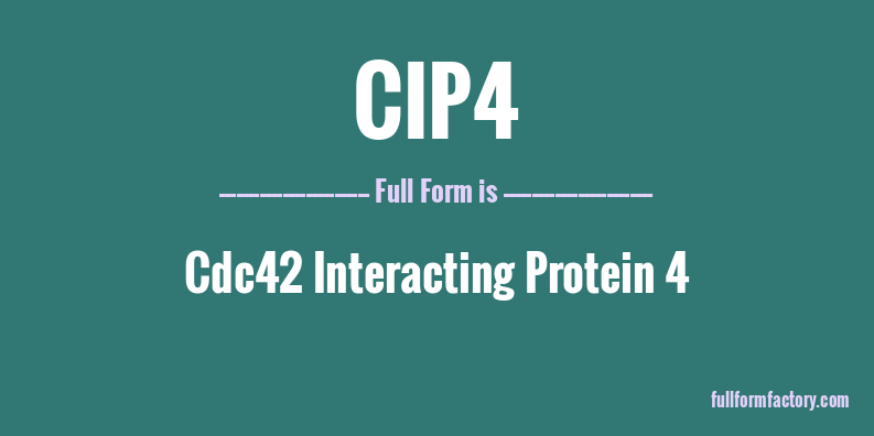 cip4-full-form