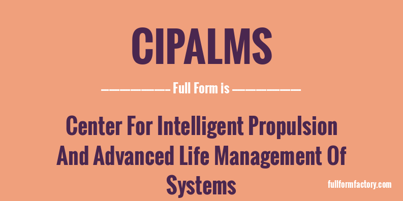 cipalms-full-form