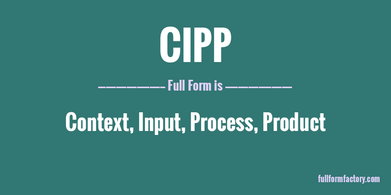 cipp-full-form