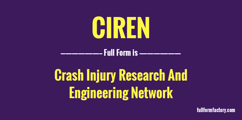 ciren-full-form