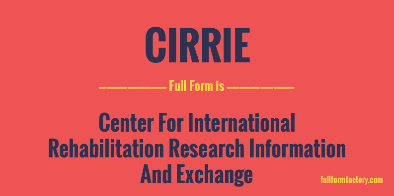 cirrie-full-form