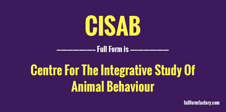 cisab-full-form