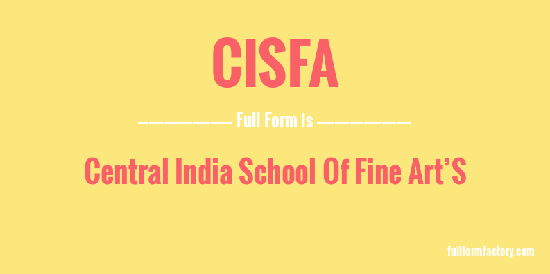cisfa-full-form