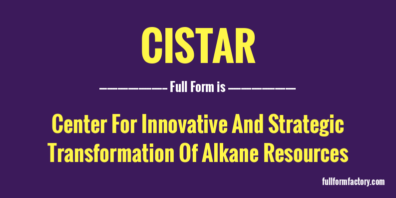 cistar-full-form