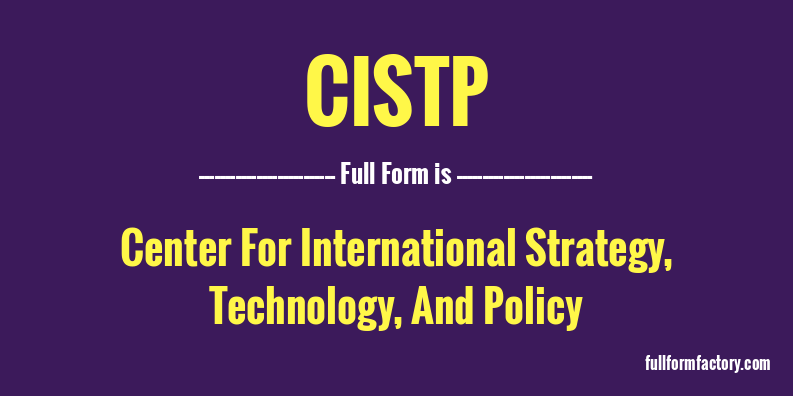 cistp-full-form
