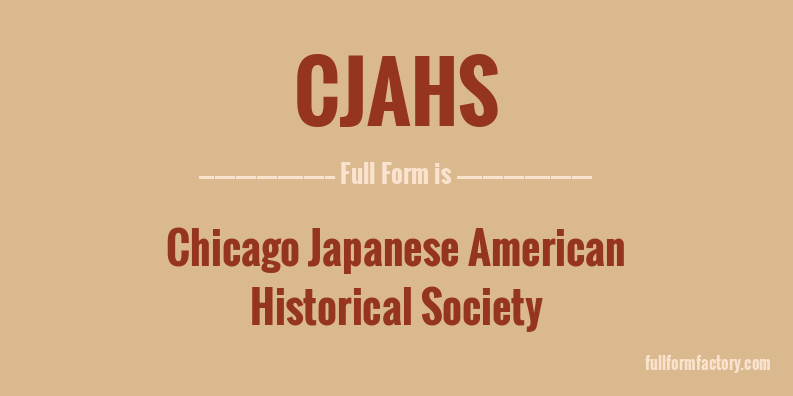 cjahs-full-form