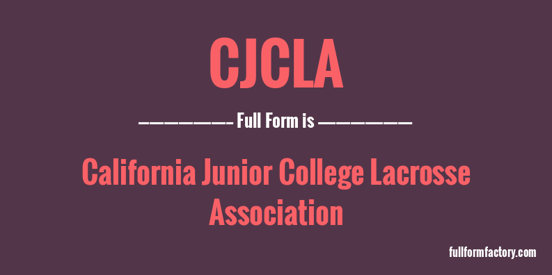 cjcla-full-form