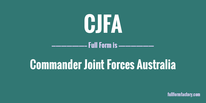 cjfa-full-form
