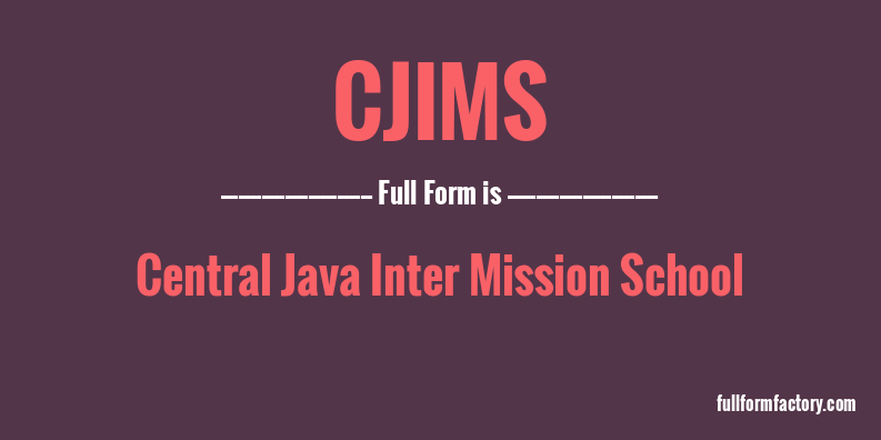 cjims-full-form