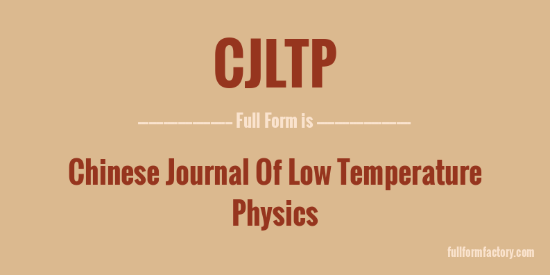 cjltp-full-form