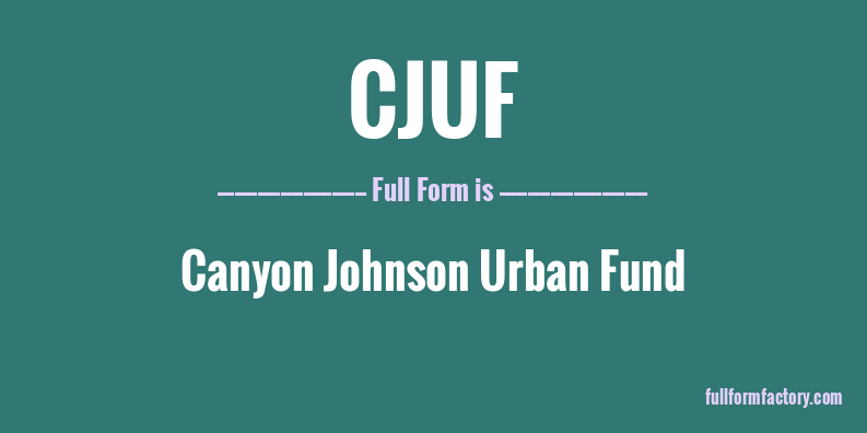 cjuf-full-form