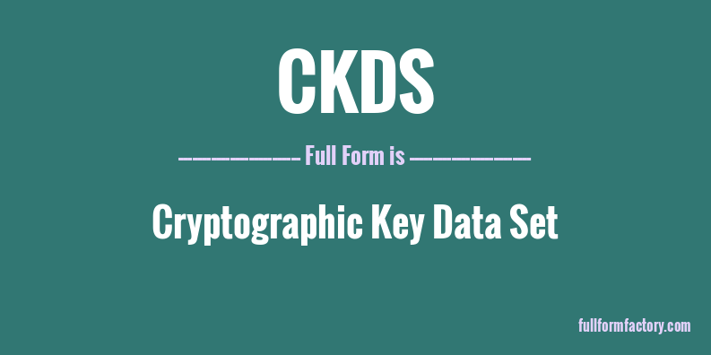 ckds-full-form